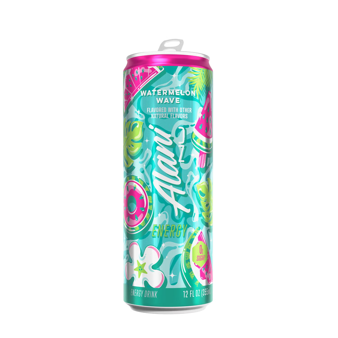Alani Nu Energy Drink - Watermelon Wave - 12oz. (12 Cans)