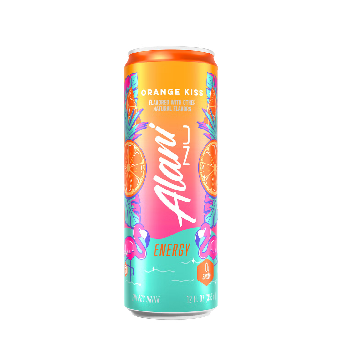 Alani Nu Energy Drink - Orange Kiss - 12oz. (12 Cans)