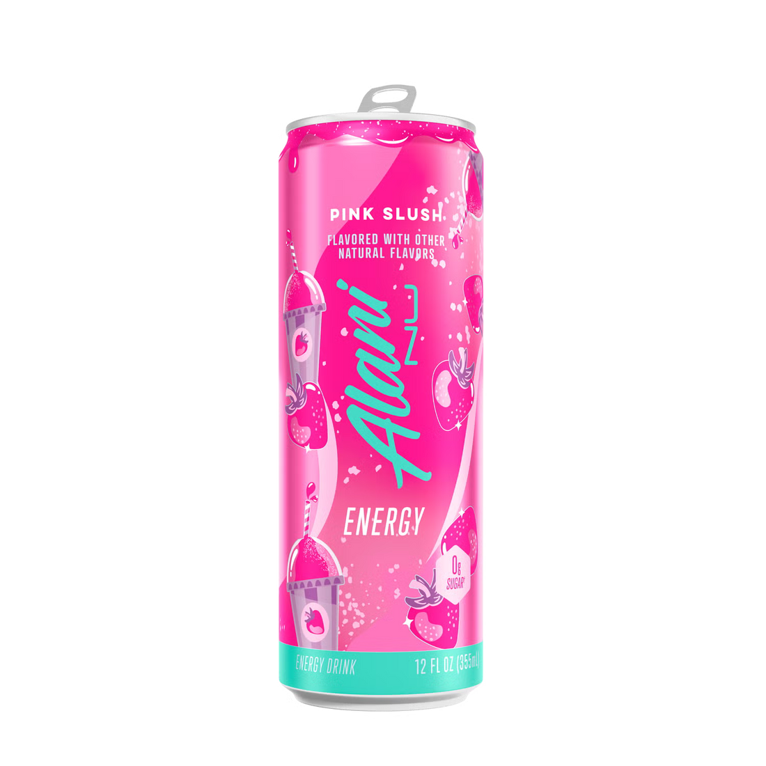 Alani Nu Energy Drink - Pink Slush - 12oz. (12 Cans)