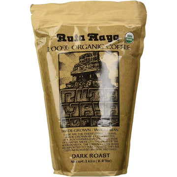 Ruta Maya Coffee, Coffee Dark Roast Organic, 35.2 Ounce